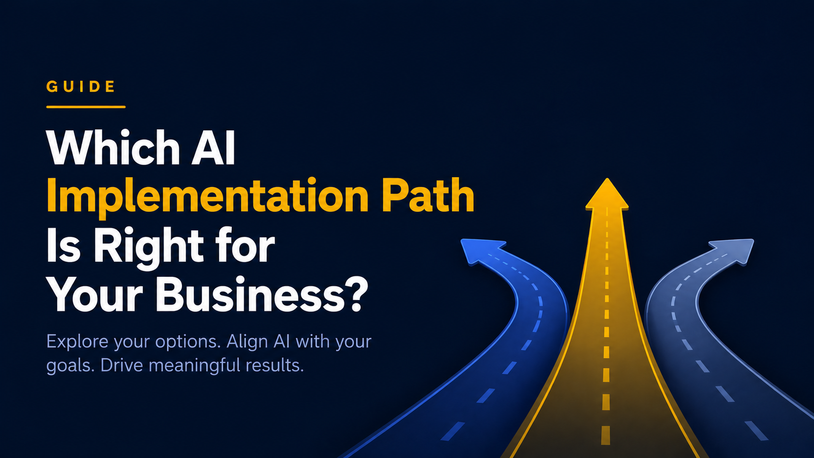 Which AI Implementation Path Is Right for You?