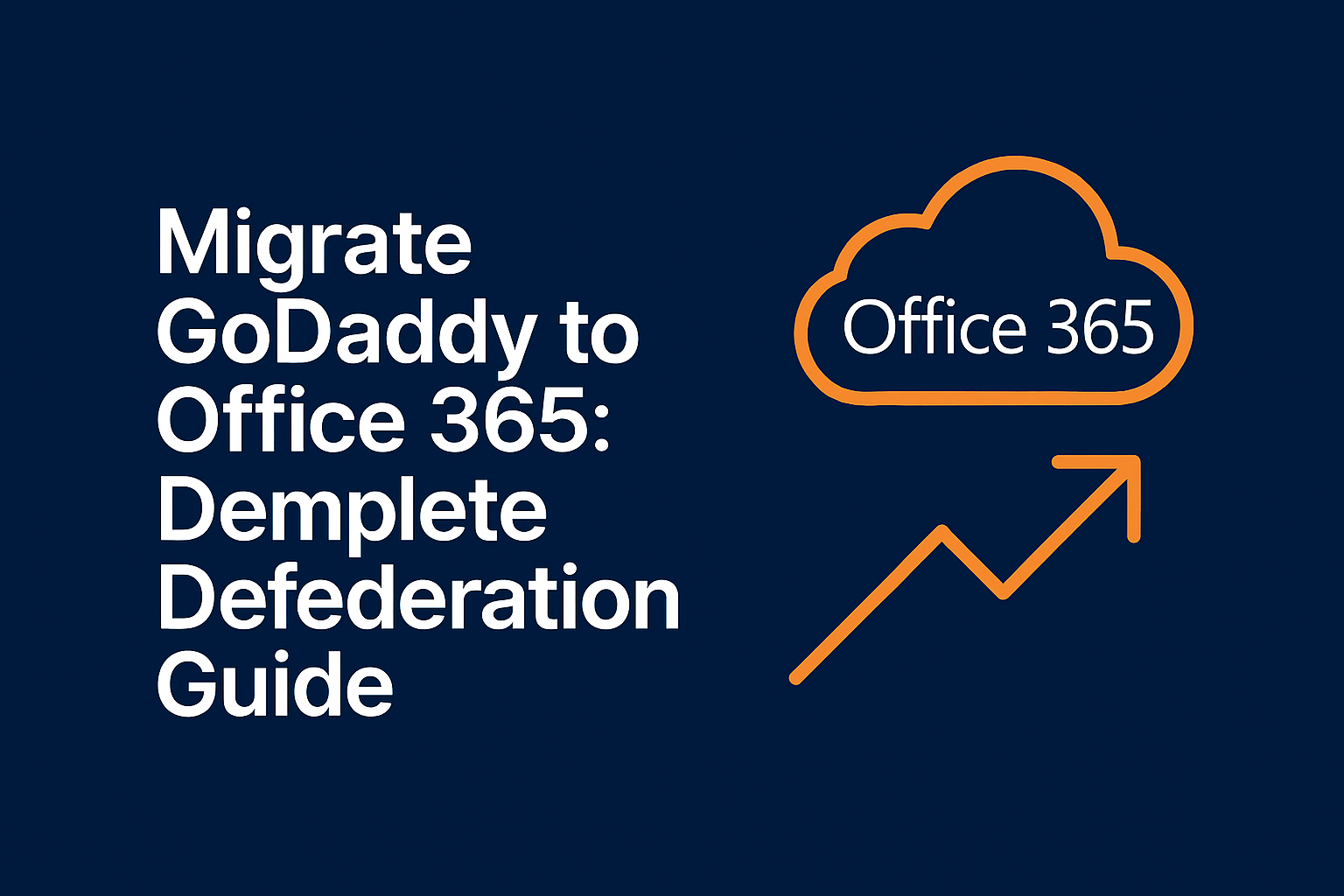 Migrate Go Daddy to Office 365: Complete Defederation Guide